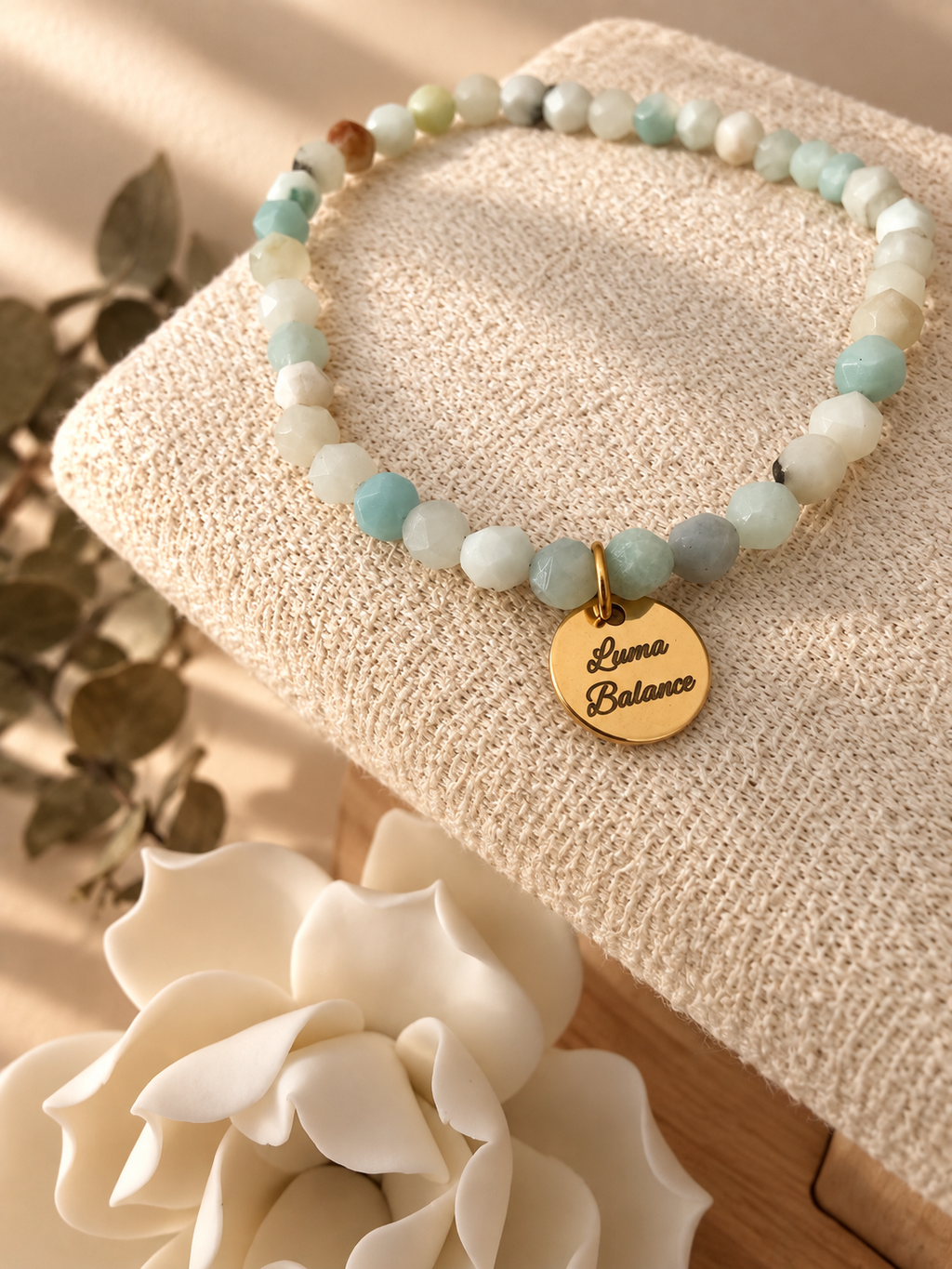 Aqua Balance - Armband - Amazonit