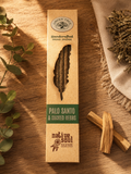 Handgefertigte Smudge Räucherstäbchen - Palo Santo & Sacred Herbs