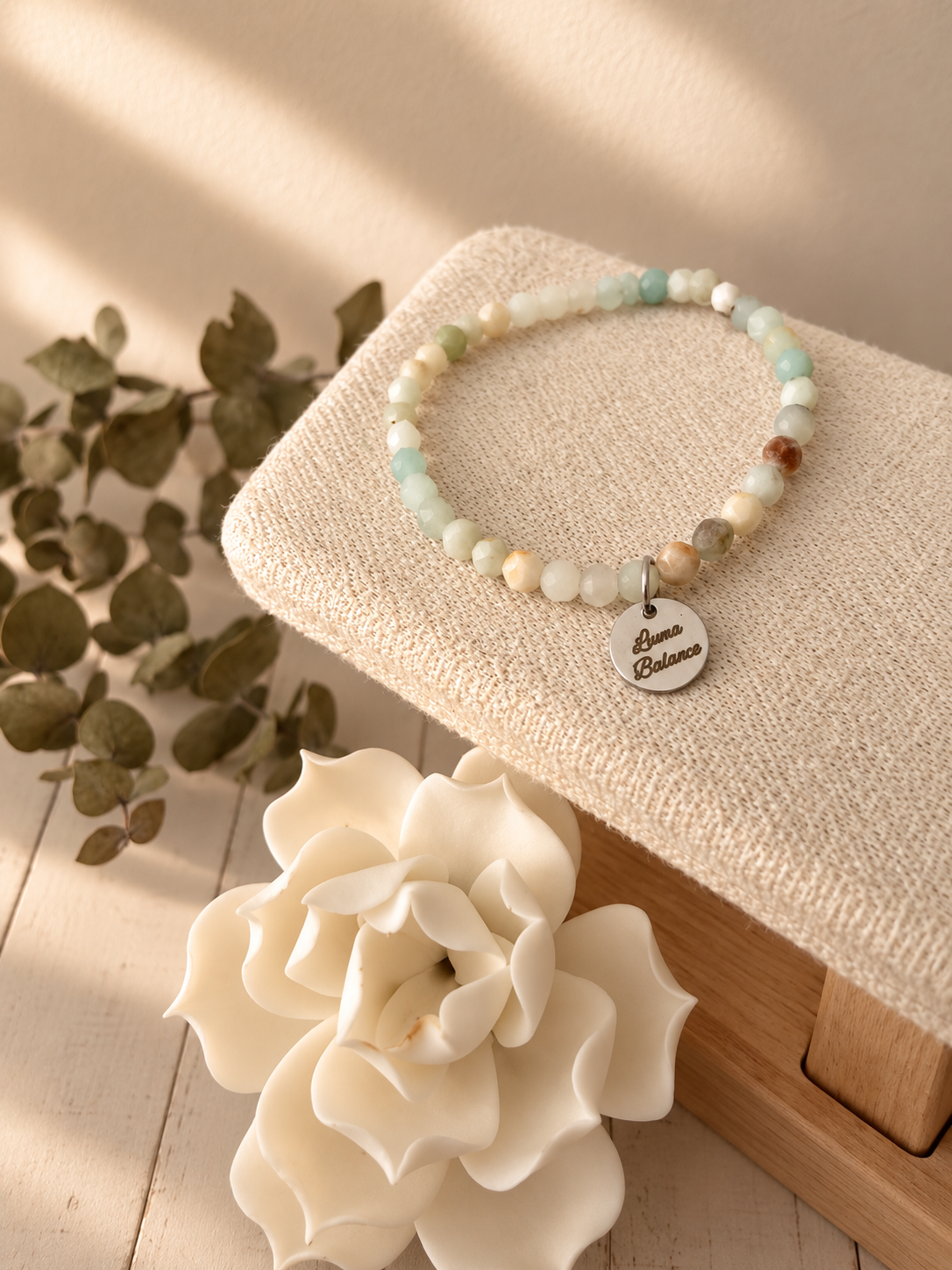 Aqua Balance - Armband - Amazonit